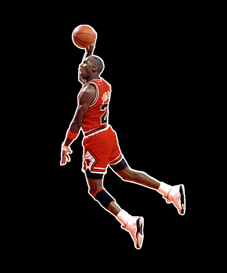 Michael Jordan Jumping Tank Top by Bruno Oliveira - Pixels