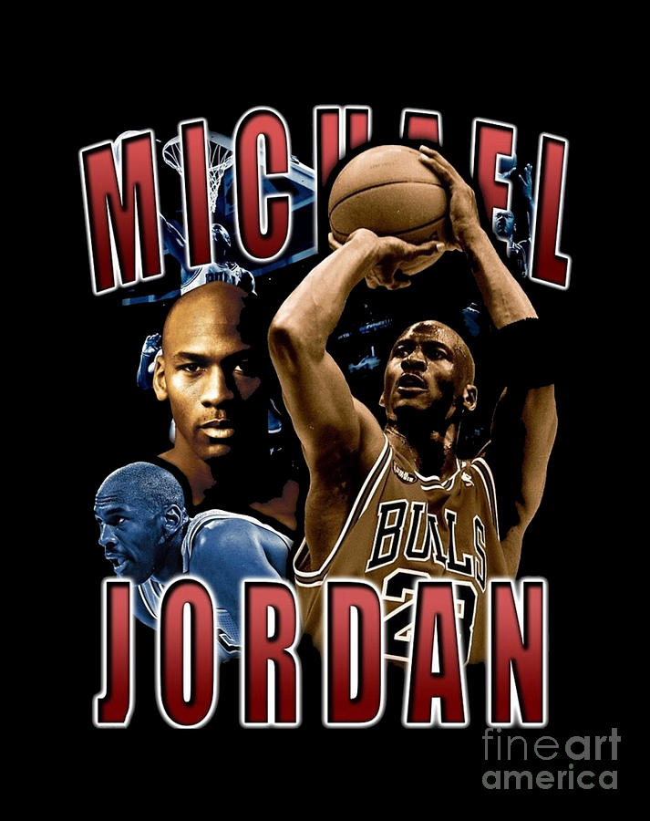 Michael Jordan Digital Art by Shanelle Wheeler Fine Art America