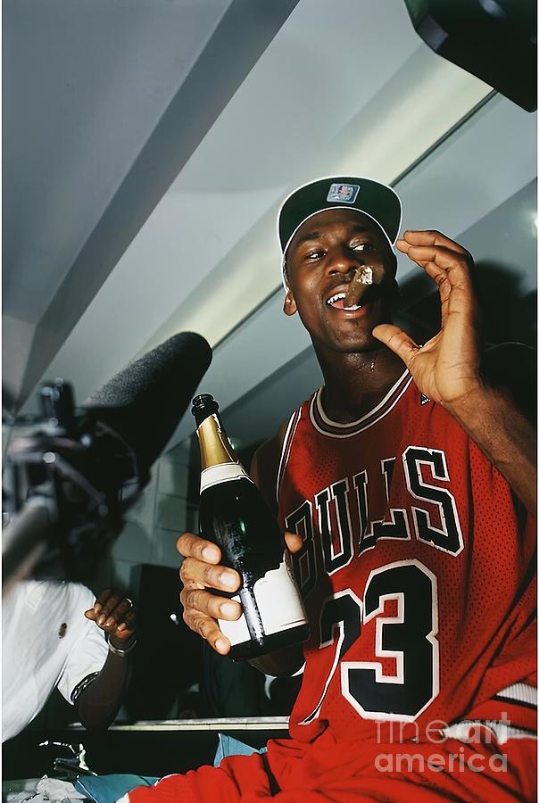 Get Buy Michael Jordan Cigar Smoke Champions T-Shirt