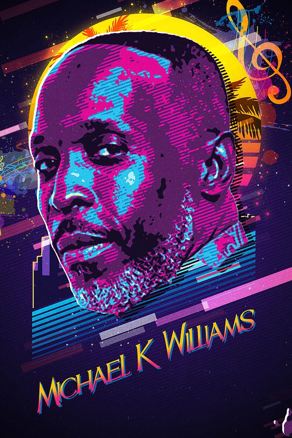 Michael K Williams Digital Art by Bechtelar Natalia - Fine Art America