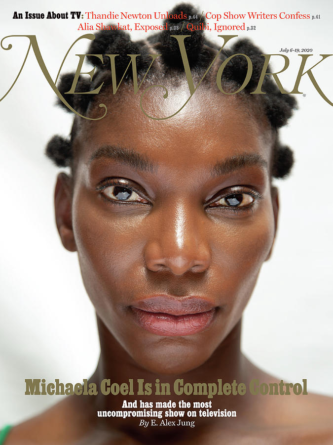 Michaela Coel, TV Issue 2020 Photograph by Ruth Ossai