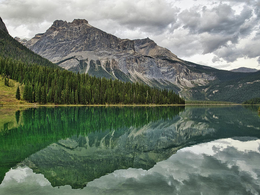 Michel Peak Reflection Photograph by Allan Van Gasbeck