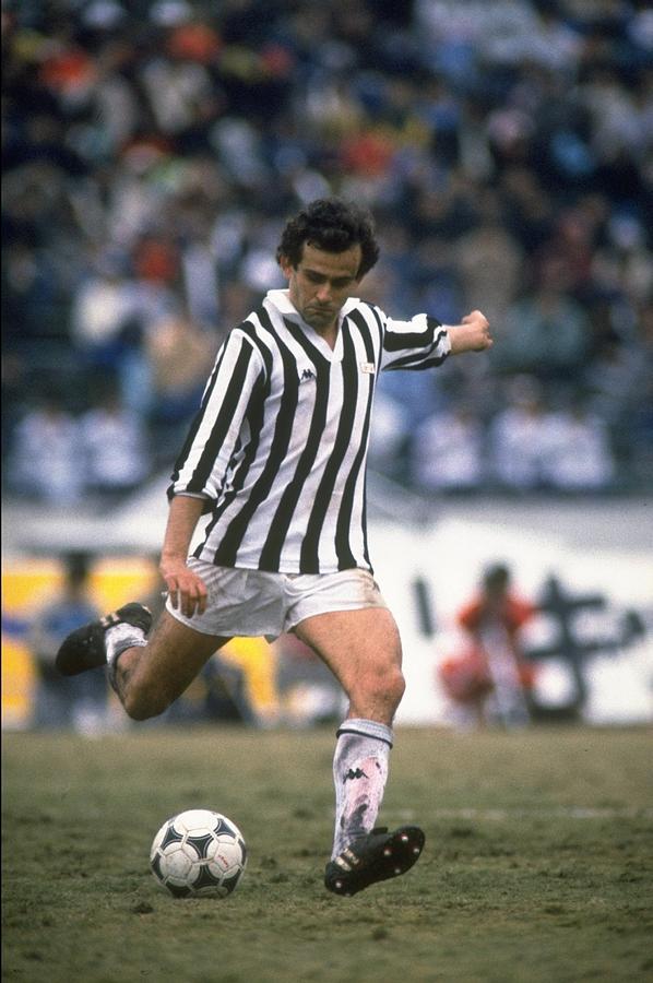 Michel Platini of Juventus Photograph by Getty Images