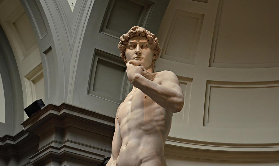 Michelangelos David in Florence Italy Photograph by Shawn OBrien