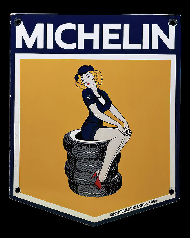 Michelin Vintage sign Photograph by Flees Photos