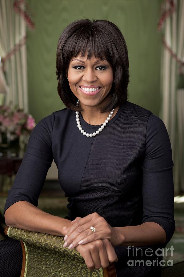 Michelle Obama, 2013 Photograph by Chuck Kennedy