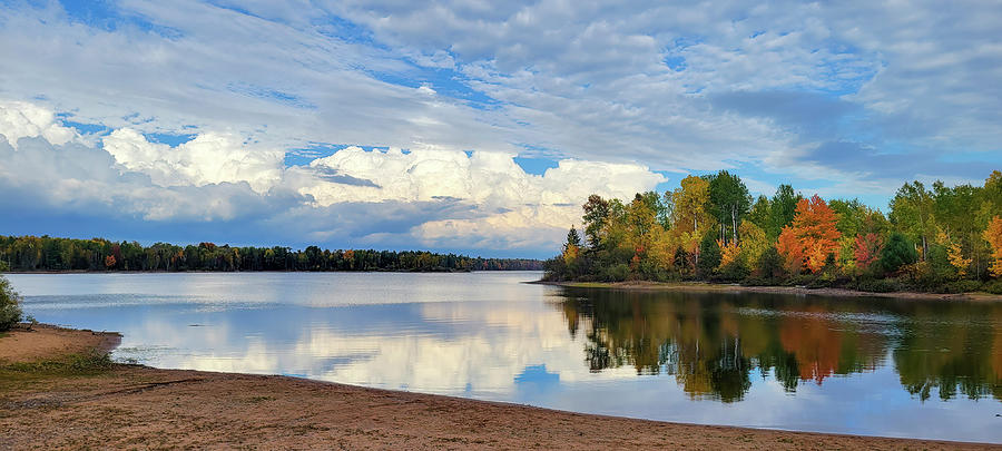 Michigamme Resivoir Photograph by Brook Burling