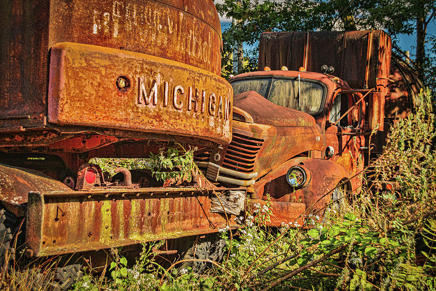 Michigan and REO Rust Photograph by Kristia Adams