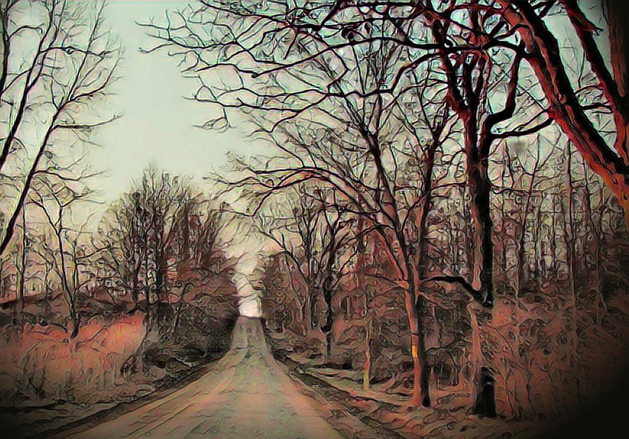 Michigan Back Roads image 3 Digital Art by Artful Oasis