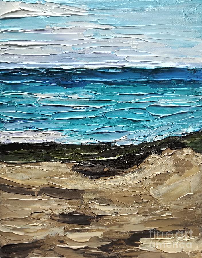 Michigan Dune Painting by Lisa Dionne