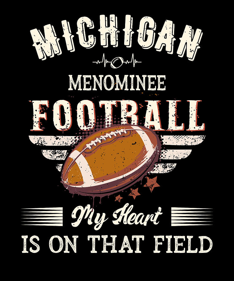 Michigan Menominee American Football Digital Art By Active Artist 