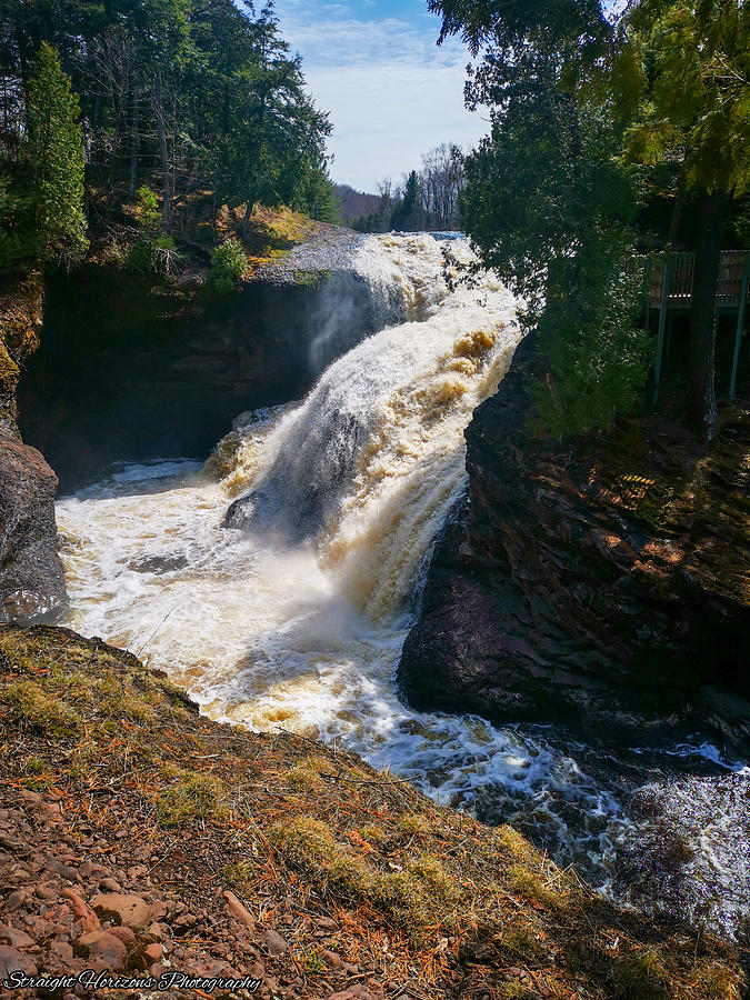 Michigan Waterfall Photograph by Straight Horizons Photography | Fine ...