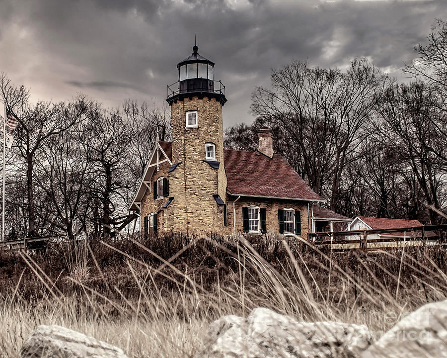 Michigans White River Light Photograph by Nick Zelinsky Jr