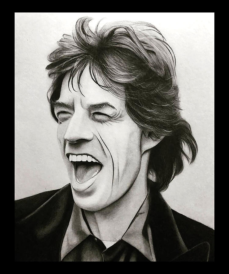 Mick Jagger Digital Art by Gomu Gomu - Fine Art America