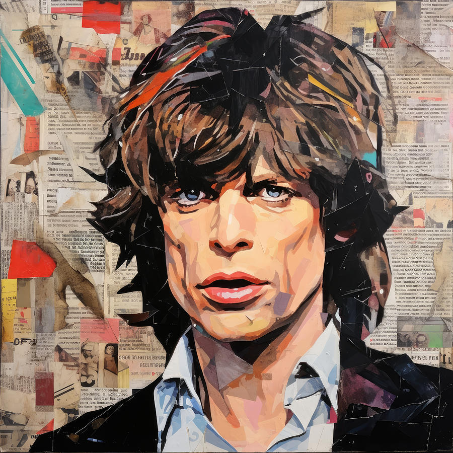 Mick Jagger Painting - Mick Jagger by My Head Cinema