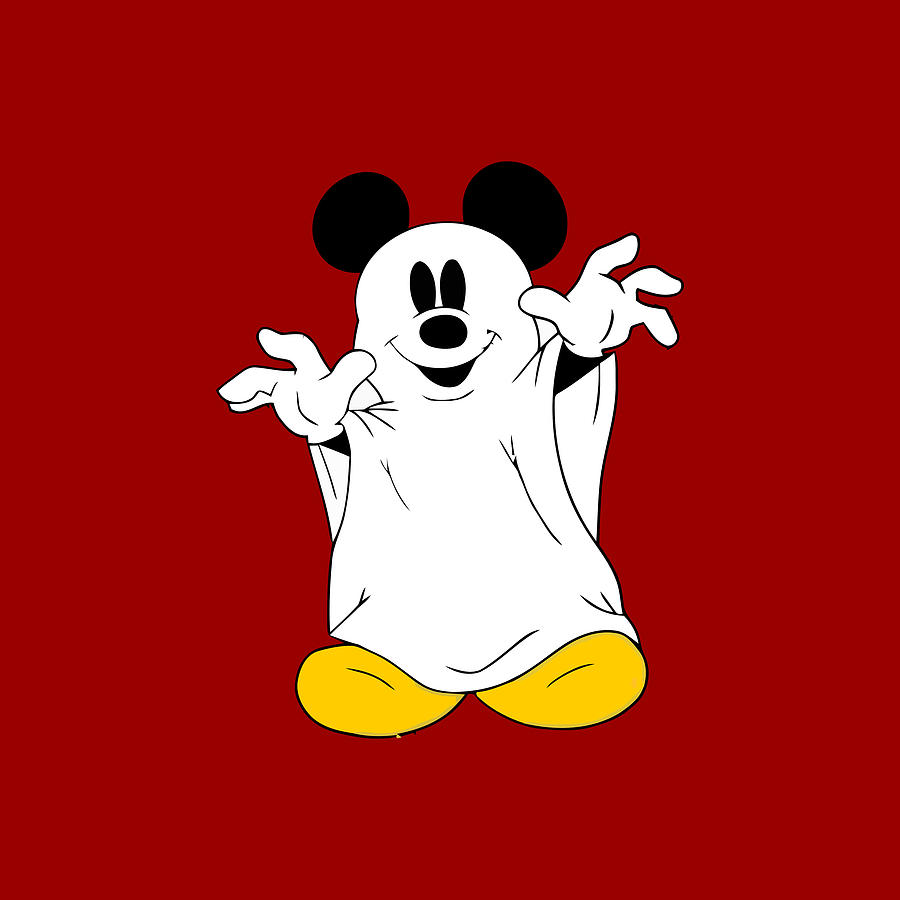 Mickey Halloween Drawing by Su Topo