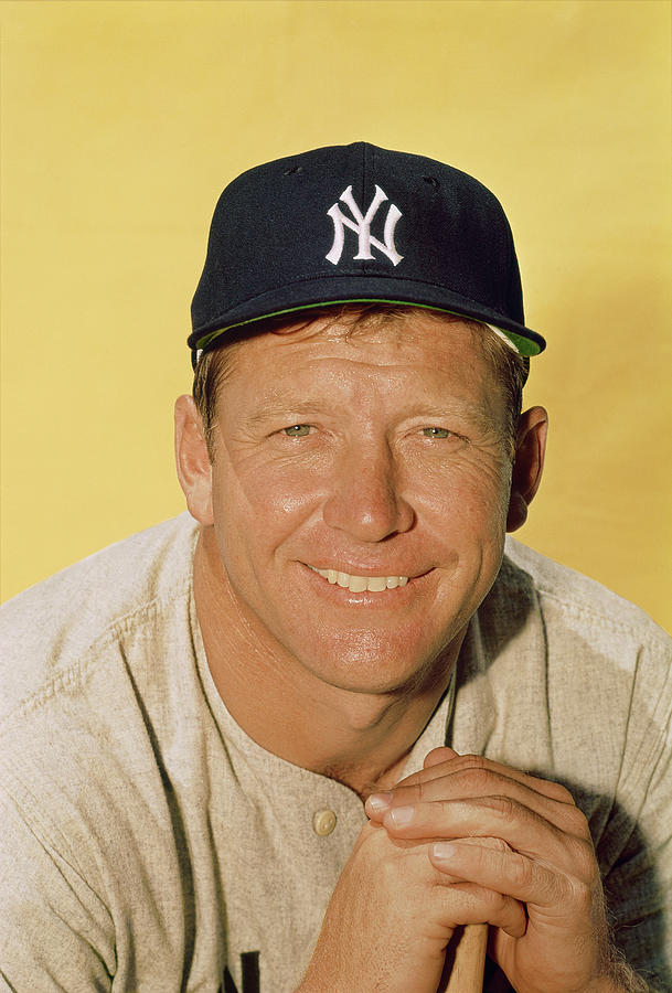 Mickey Mantle Photograph - Mickey Mantle by Paul Plaine