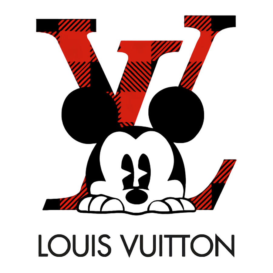 Mickey's Mouse louis vuitton cute Painting by Edward Woodward - Fine ...