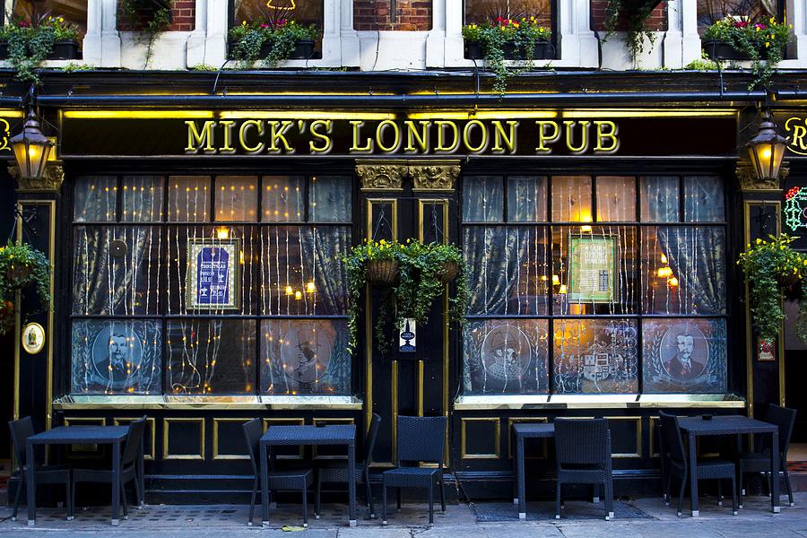 Micks London Pub Photograph