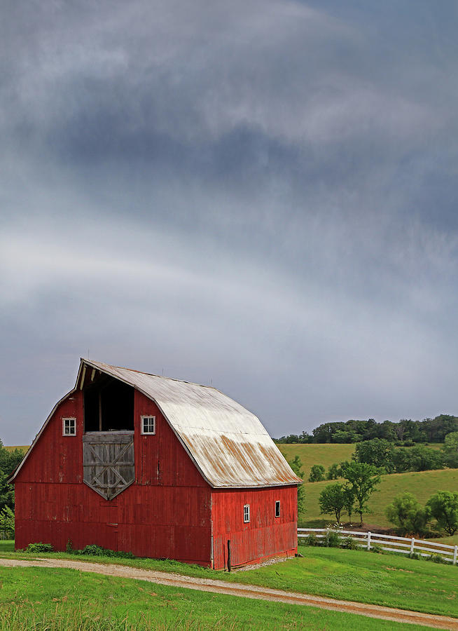 Mid Summer Barn Photograph by Christopher McKenzie
