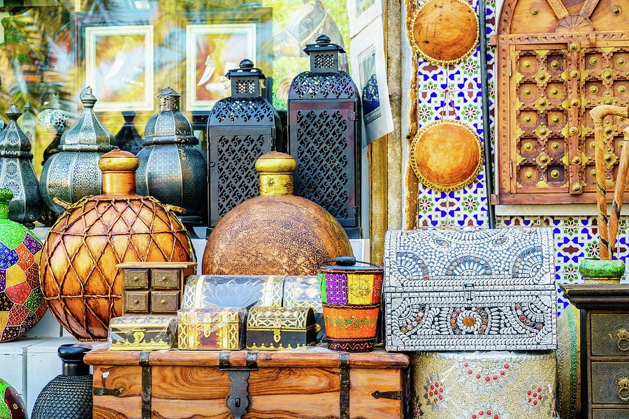 Middle Eastern souvenirs Photograph by Alexey Stiop