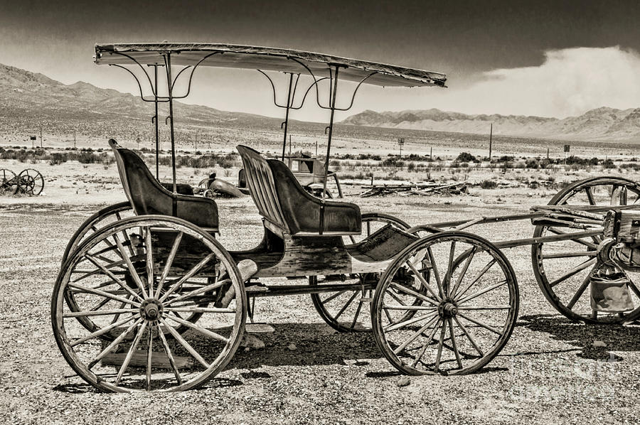 Middle Gate Ranch Buggy Photograph by Daniel Hebard