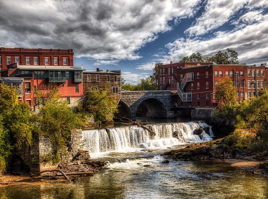 Middlebury Falls Photograph by Mountain Dreams