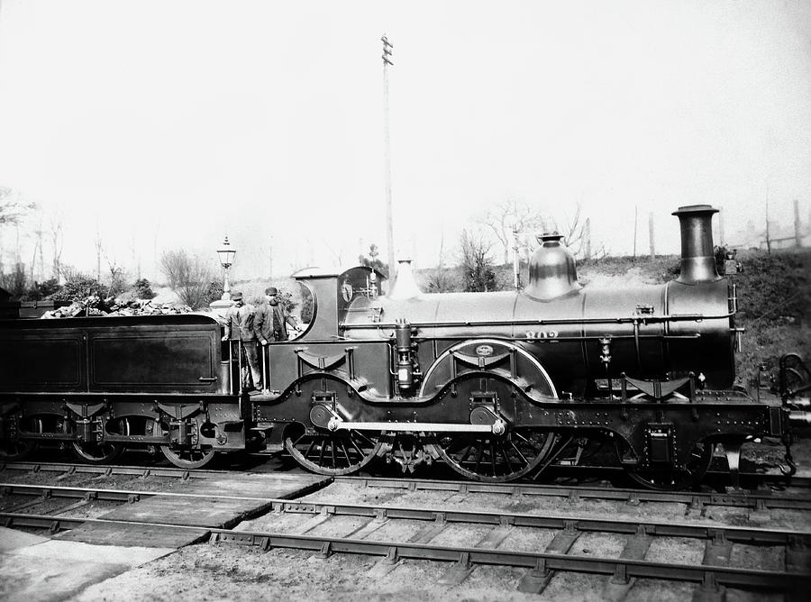 Midland Railway 802 MR 800 Class 2-4-0 Locomotive Photograph by War Is Hell Store