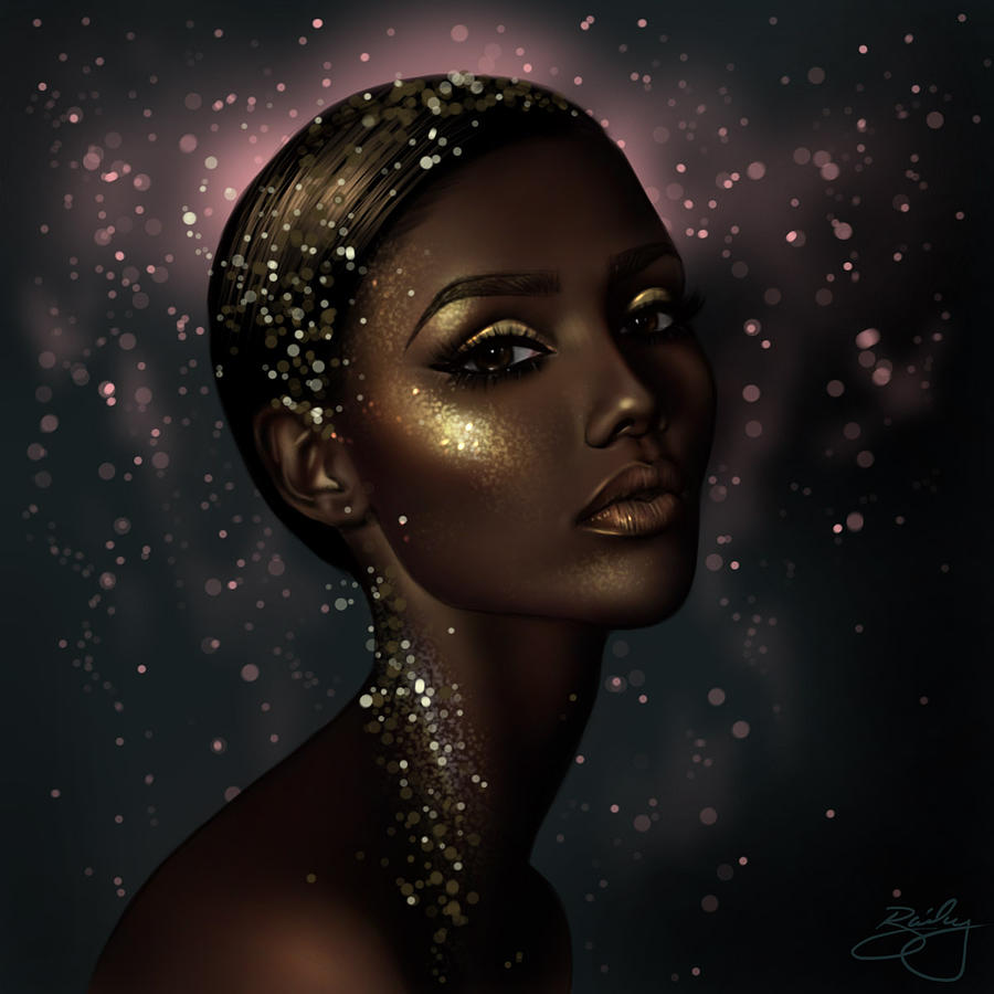 Magic Digital Art - Astral Beauty  by Davonte Bailey