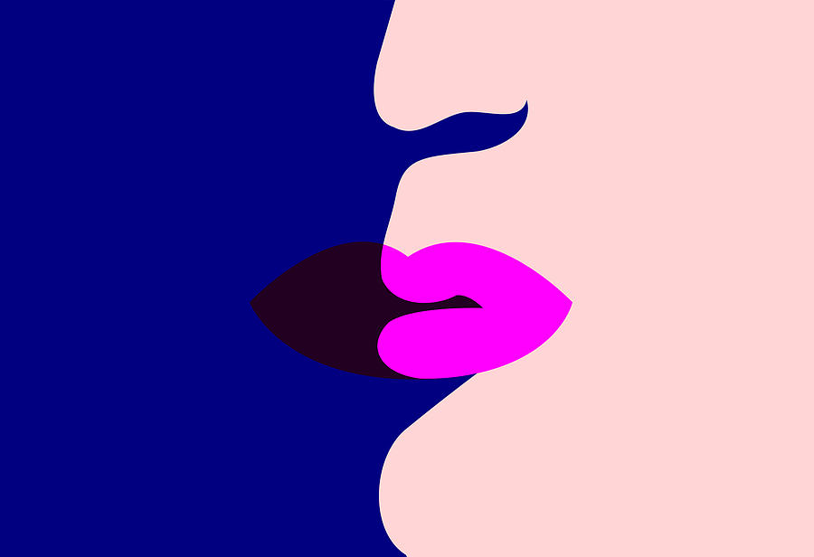 Midnight Kiss Digital Art by Matt Malloy