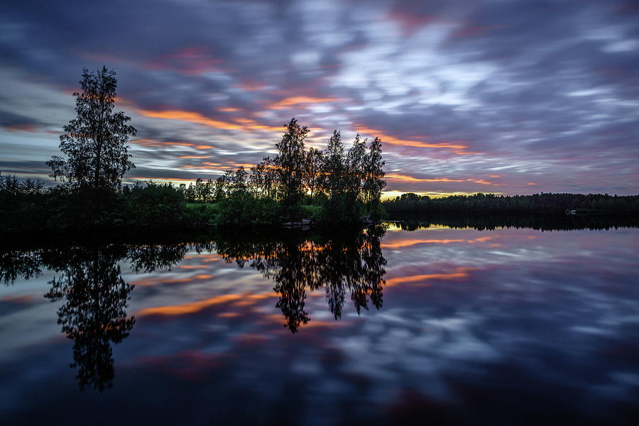 Sunset Photograph - Midnight Magic - Summer by Thomas Kast