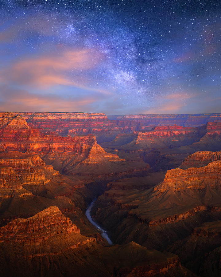 Grand Canyon National Park Photograph - Midnight Moods by Mikes Nature