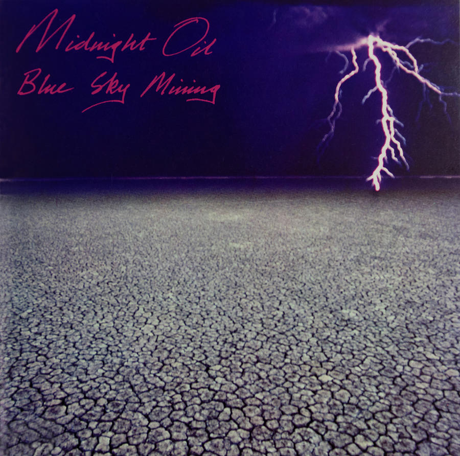 Midnight Oil - Blue Sky Mining Mixed Media