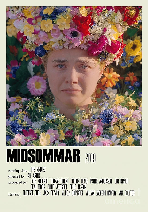 Midsommar Alternative Art Movie Large 2 Painting by Archie Davis - Fine ...