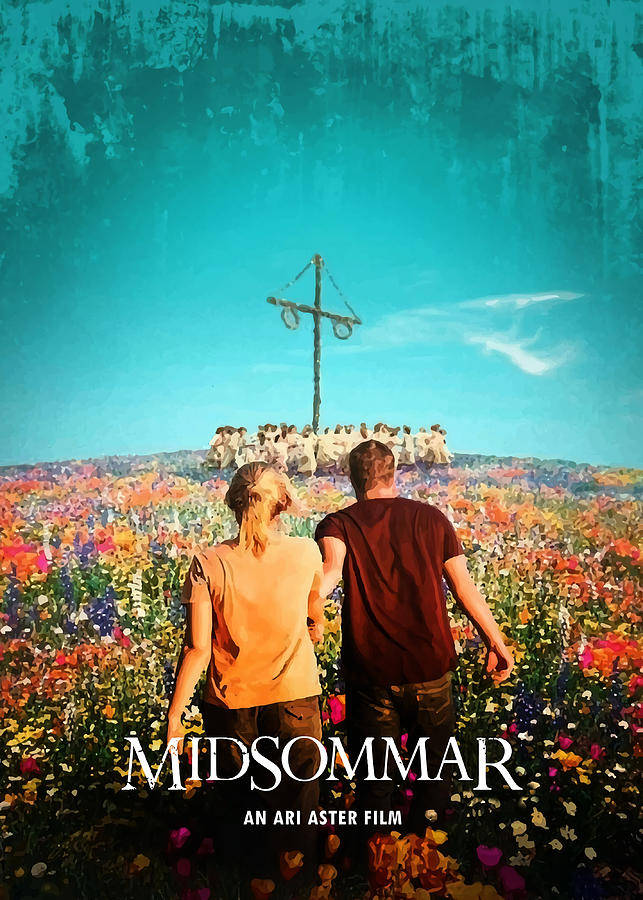 Midsommar Poster cute Painting by Stewart Matthews | Fine Art America