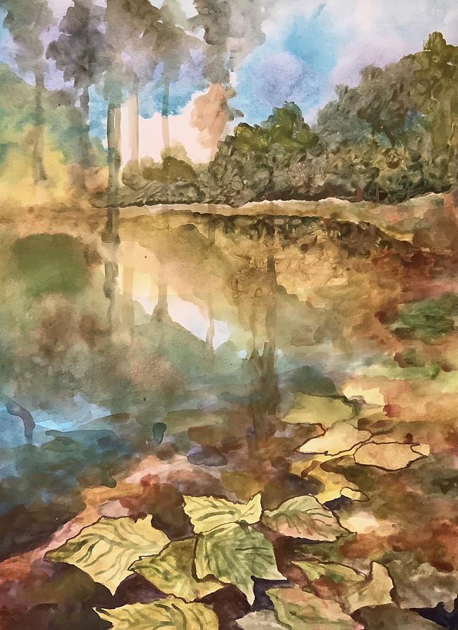 Midsummer Leaves Painting by James Huntley