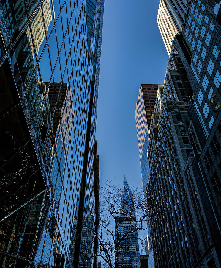 Midtown High Rise Office Buildings  Photograph by Robert Ullmann