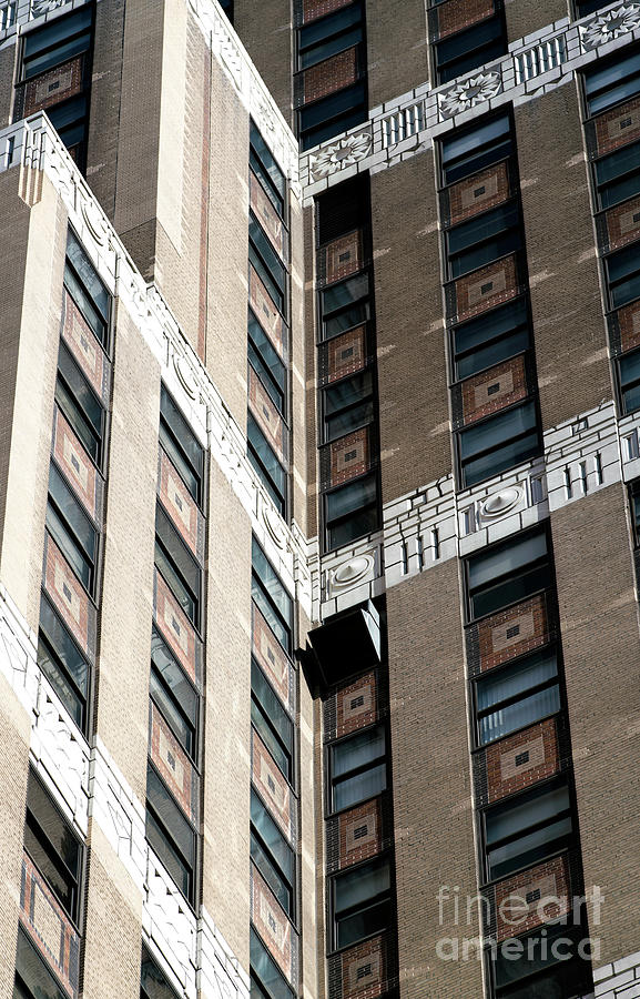 Midtown Manhattan Skyscraper Details Photograph by John Rizzuto