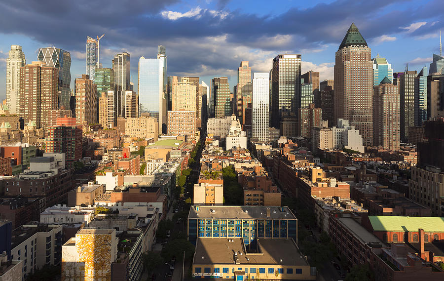 Midtown Manhattan view of offices and high rise Photograph by Future Light