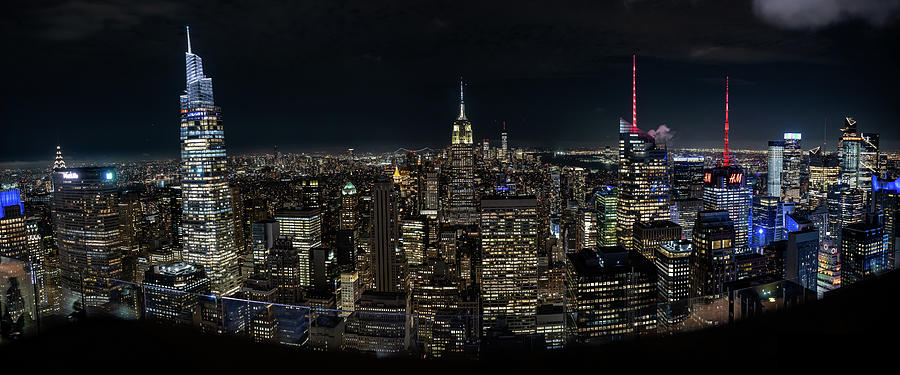 Midtown Panorama Photograph by Kevin Suttlehan