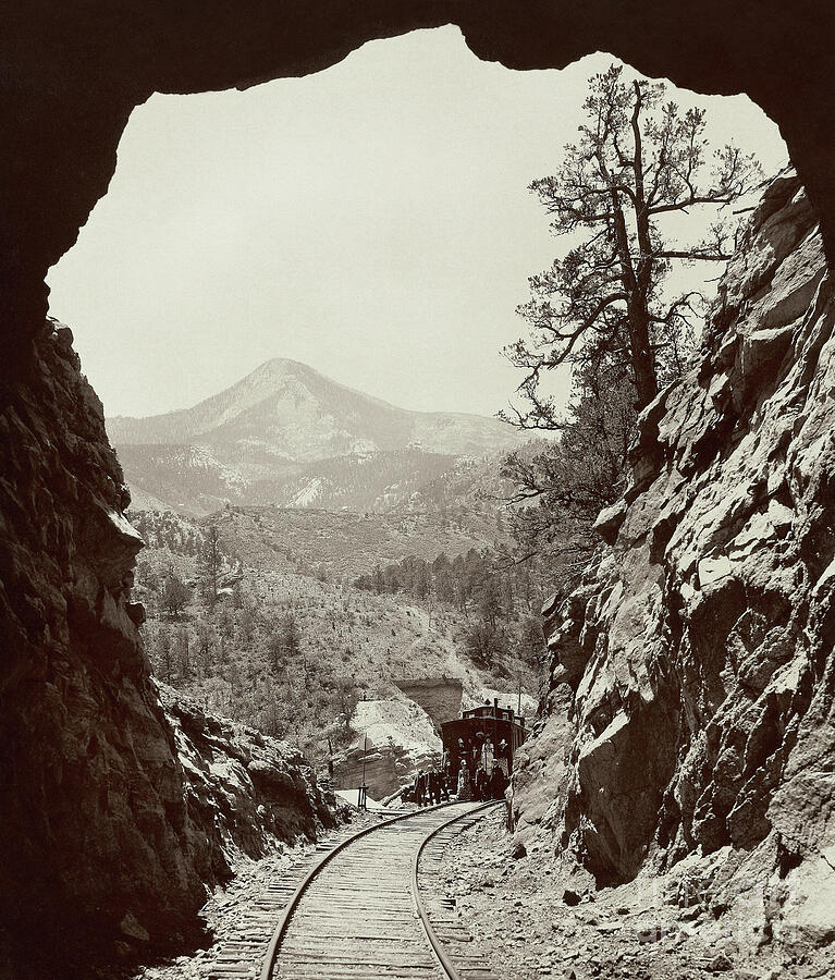 Midway Railroad, 1879 Photograph by William Jackson - GRANGER Historical Picture Archive Midway Railroad, 1879 Photograph by William Jackson - GRANGER Historical Picture Archive
