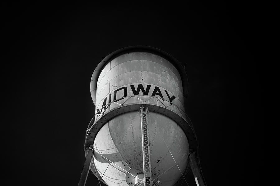 Midway Water Tower Photograph by Shane Holsclaw
