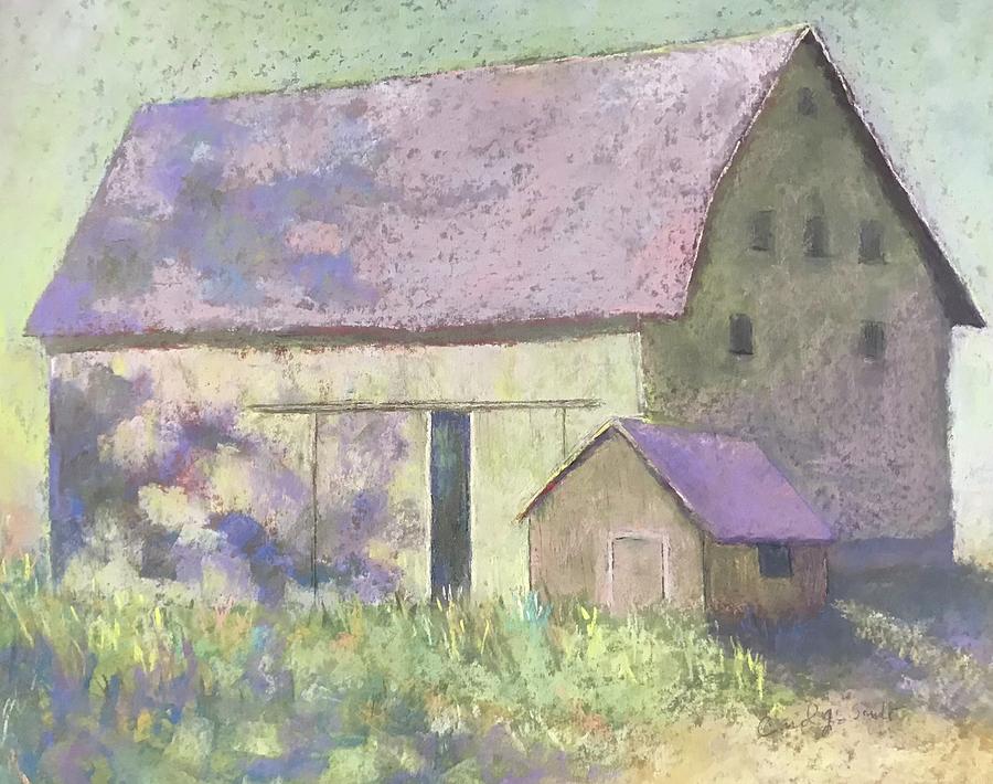 Midwest Barn Painting by Carol Jo Smidt
