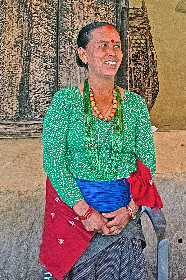 Midwife Of The Mothers Village Nepal Photograph By Ruth Hager Fine