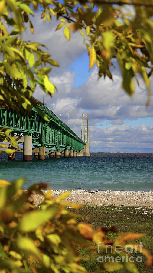 Mighty Mac in the Fall Photograph by Erick Schmidt