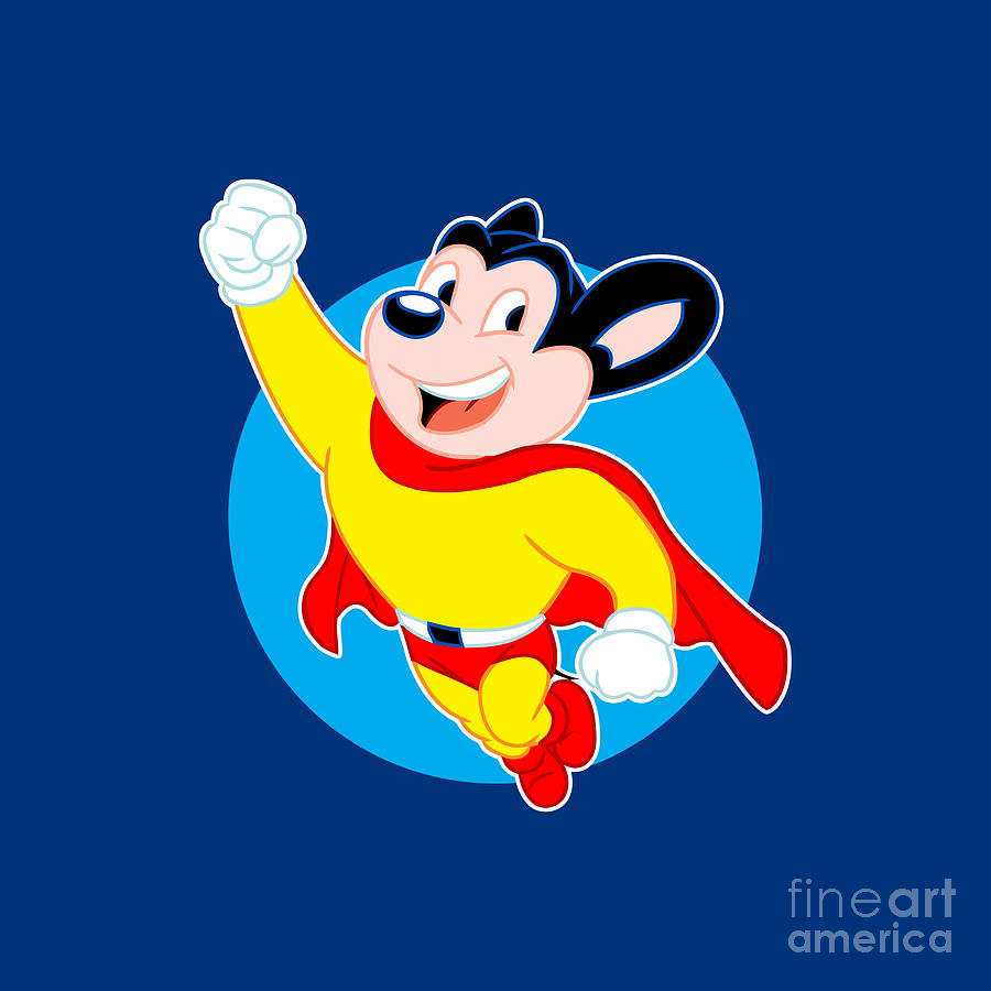 Mighty Mouse Drawing by Erik Thamrin - Fine Art America