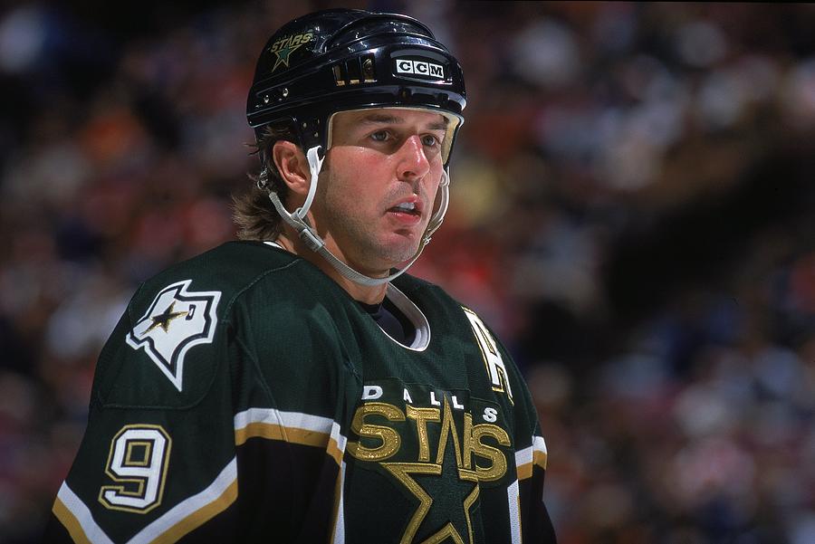 Mike Modano #9 Photograph by Jamie Squire