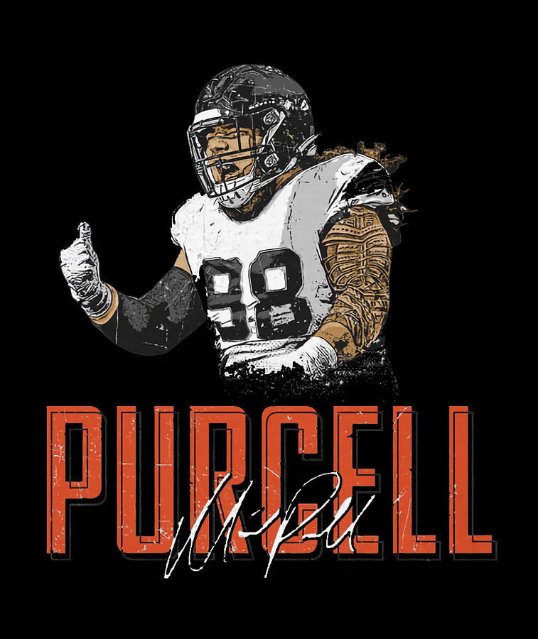 Mike Purcell Player Name Digital Art by Kelvin Kent | Fine Art America