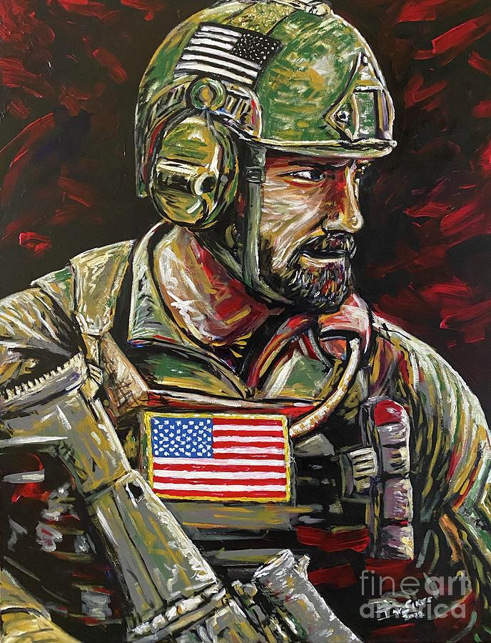 Mike Painting by Red Rhino Illustrations - Fine Art America