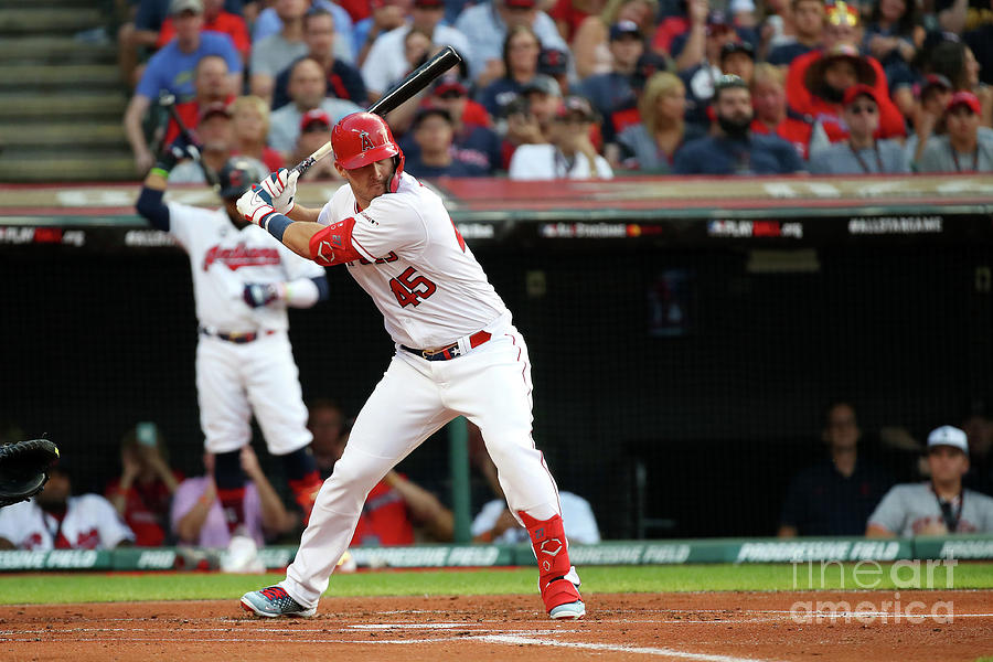 Mike Trout Photograph by Gregory Shamus Mike Trout Photograph by Gregory Shamus
